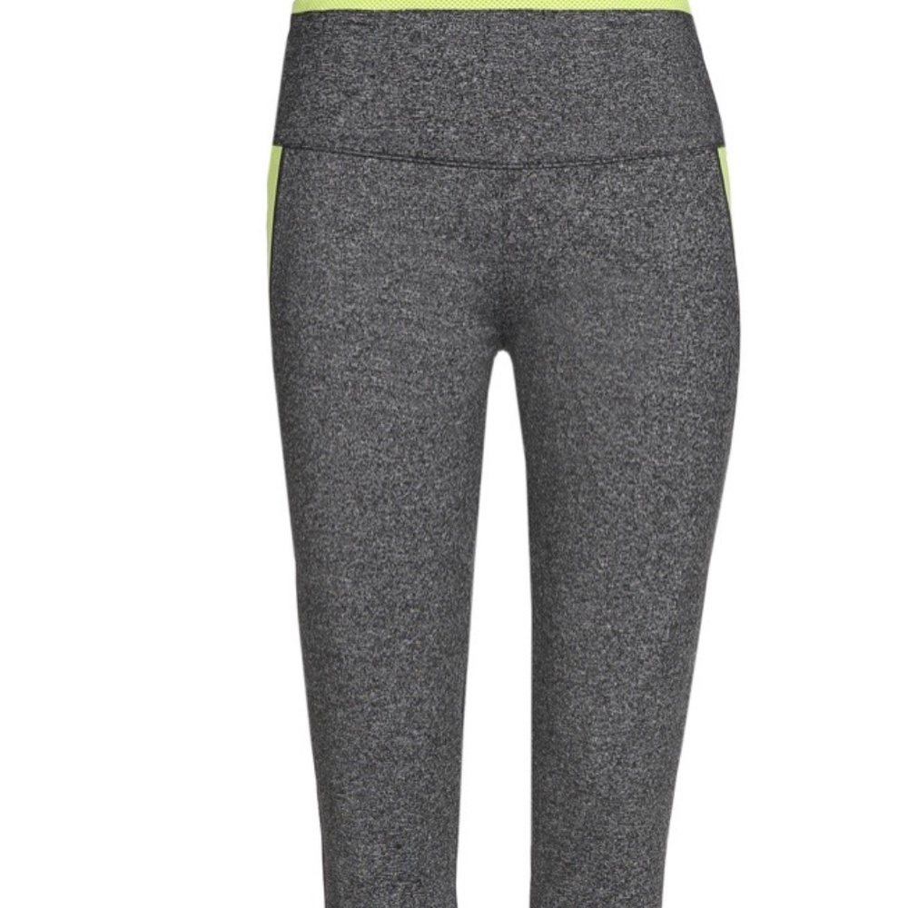NWT Prima Donna The Work Out Capri Legging Cosmic Gray Euro Dry-Fit Gear XL HTF